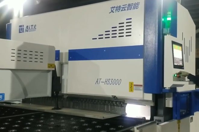 AT-HS3000 Full Three Servo Motor Panel Bender bending stainles steel 1.5mm thick length 2500mm